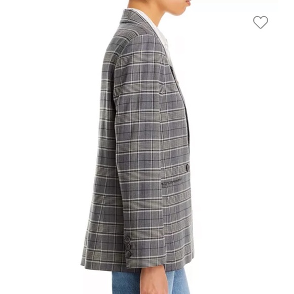 ANINE BING plaid double-breasted blazer NWT - Picture 4 of 5